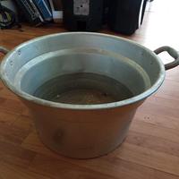 Pentolone alluminio 40 litri, 40cm circa diametro 