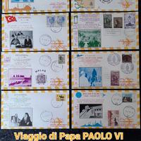 1967 - 8 buste 1° giorno Papa PAOLO VI in TURCHIA 