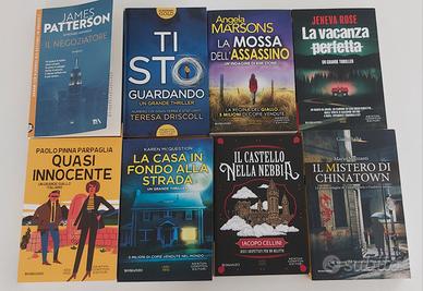 8 libri gialli-thriller
