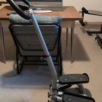 Stepper Fitness Compatto con Manubrio