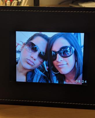 Parrot Photo Viewer 7" | DF7220 | Pelle NERO IVORY