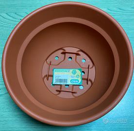 Vaso in plastica per giardinaggio