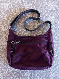 Kipling Borsa a Tracolla Viola Prugna Scuro 