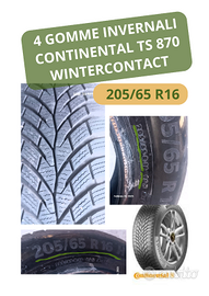 GOMME INVERNALI CONTINENTAL WINTER CONTACT