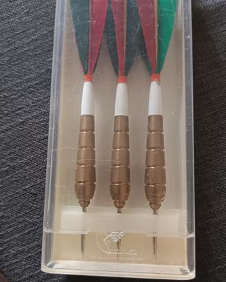 set 3 freccette vintage unicorn brass 29 g 
