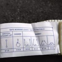 Braca piatta di sollevamento - 6 pezzi