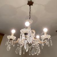 Lampadario con gocce