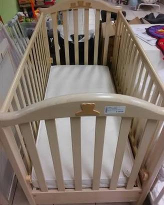 Lettino in legno mibb tender 0-4 anni fino a 30kg