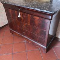 comò con specchio d'epoca