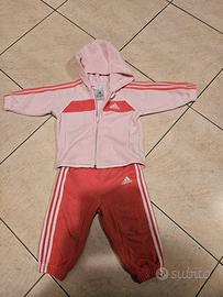 tuta adidas bimba 6/9 mesi