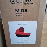 Navicella culla passeggino Cybex Mios Rosso
