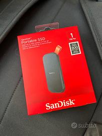 Sandisk SSD Portable 1tb - no contrattazione