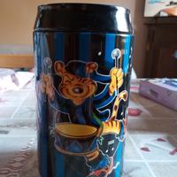 Salvadanaio neroazzurro 