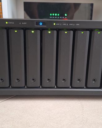 NAS Synology DS1819+ (per dischi vedi descrizione)