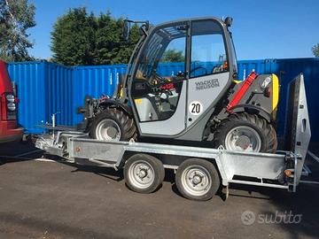 Rimorchio trasporto miniescavatore  MC 3500kg.