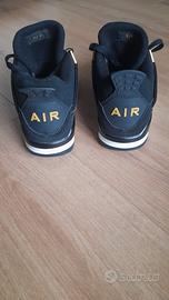 Sneaker Basket Style – Black & Gold – Taglia 37.5