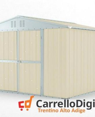 Box struttura lamiera Acciaio 327x307cm avorio
