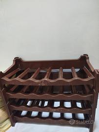 portabottiglie in plastica resistente 