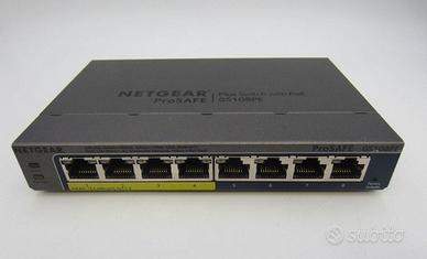 GS108PEv3 - Switch Gigabit Ethernet PoE Plus a 8 p