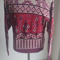 Maglione in cotone uomo Byblos Vintage Nuovo Tg 48