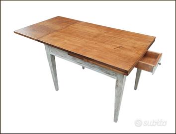 Tavolo da cucina allungabile spazzolato a vecchio