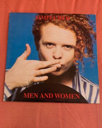 Vinile LP 33 giri dei Simply Red, Men and Women