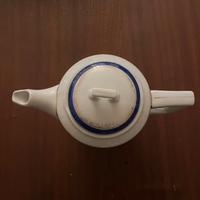 Caffettiera OEPIAG blu oro porcellana vintage