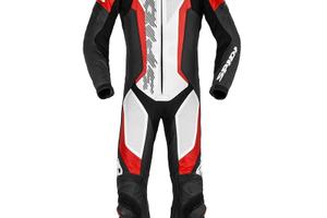 Tuta Spidi Laser Pro Perforated nero bianco rosso