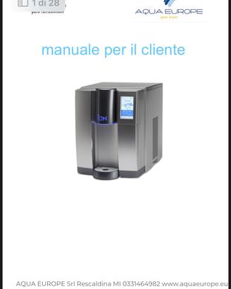 Refrigeratore d’acqua senza bottiglia marca ION