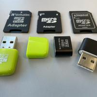 Adattatori per Micro SD N.5 pezzi