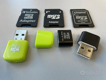 Adattatori per Micro SD N.5 pezzi