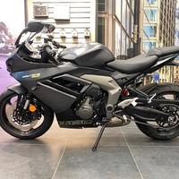 Triumph Daytona 660 satin granite