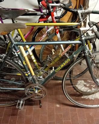 bici colnago super 9fori legnano roma masi bianchi