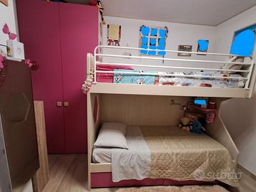 Cameretta per ragazze praticamente nuova