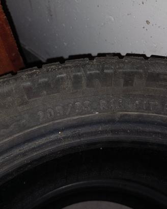 2 ruote 205/55  R16  91T. M 9 invernali