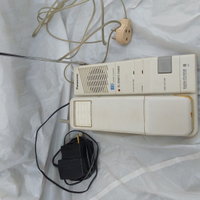 Cordless panasonic grigio chiaro/scuro anni 70/80