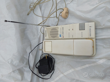 Cordless panasonic grigio chiaro/scuro anni 70/80