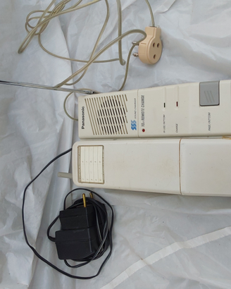 Cordless panasonic grigio chiaro/scuro anni 70/80