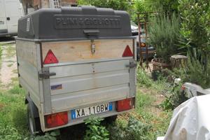 Rimorchio per auto targa propria