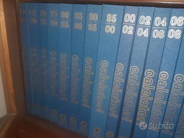 ENCICLOPEDIA CALCIO PANINI 60-24+EUROCUP +WORD CUP