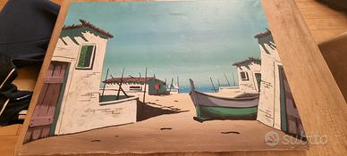  Coppia di quadri con certificato di garanzia