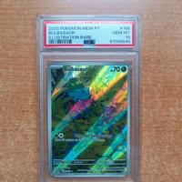 Bulbasaur 166/165 PSA 10 - PORTOGUESE PT
