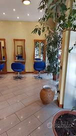 Postazioni con specchio Parrucchiere