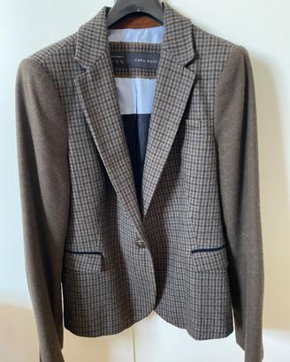 Giacca da college in tweed Zara