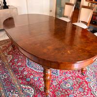 Tavolo ovale antico fine 800