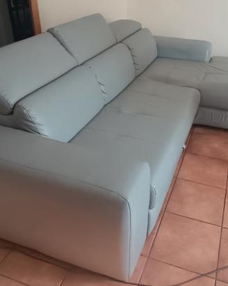 Divano  3 posti con penisola 