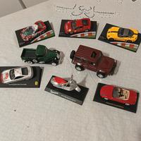 Blocco 7 auto+1 vespa piaggio 