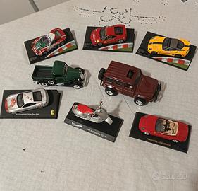 Blocco 7 auto+1 vespa piaggio 