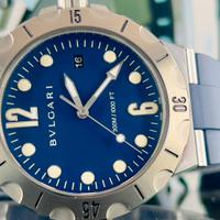 Bulgari Diagono NEW Diagono Scuba Steel / Blue /