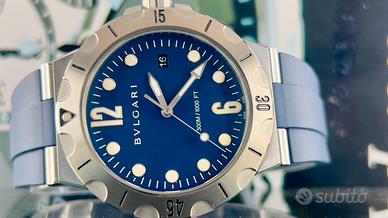 Bulgari Diagono NEW Diagono Scuba Steel / Blue /